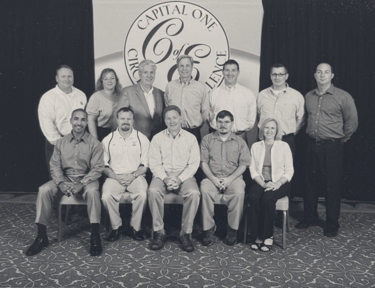 Capital One Circle of Excellence team photograph, 2009